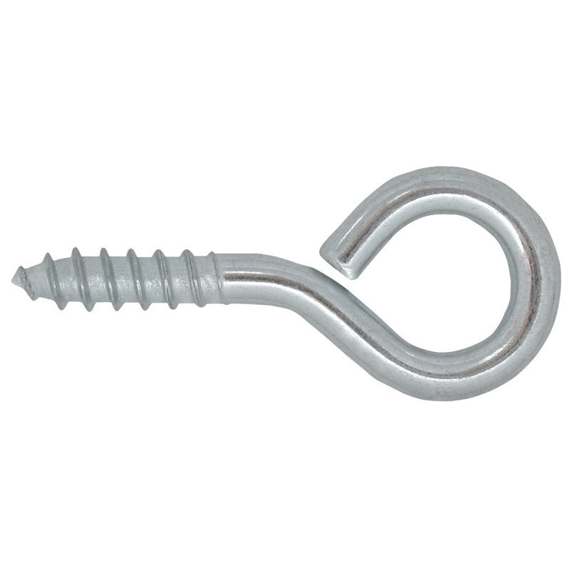 Agatator tip O, cu filet, pentru lemn, din otel, zincat alb, Friulsider 85300B21080F2, 21 x 80 JDP, 4.5 x 30 x 12 mm, set 10 buc Agatator tip O, cu filet, pentru lemn, din otel, zincat alb, Friulsider 85300B21080F2, 21 x 80 JDP, 4.5 x 30 x 12 mm, set 10 buc
