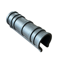 Clips bagheta pentru prindere folie solar, polipropilena, gri, 1 1/4 inch, set 6 bucati