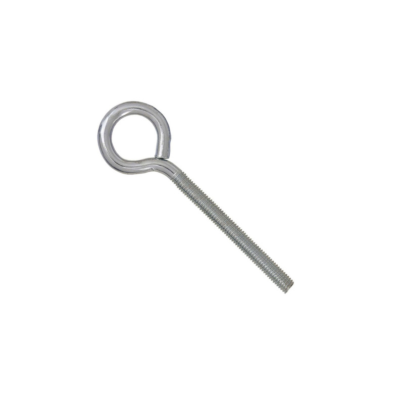 Agatator tip O, cu filet, pentru lemn, din otel, zincat alb, M8 x 120 x 24 mm Agatator tip O, cu filet, pentru lemn, din otel, zincat alb, M8 x 120 x 24 mm