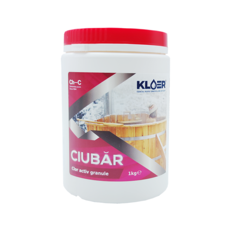 Clor activ granule Kloer, pentru apa ciubar, 1 kg Clor activ granule Kloer, pentru apa ciubar, 1 kg