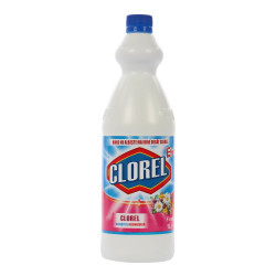 Clor inalbitor pentru rufe Clorel, parfum floral, 1L