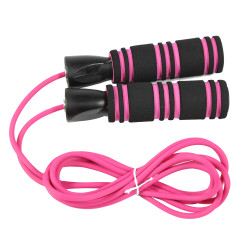 Coarda pentru sarituri Qizo HKJR114, PVC, roz, 3 m