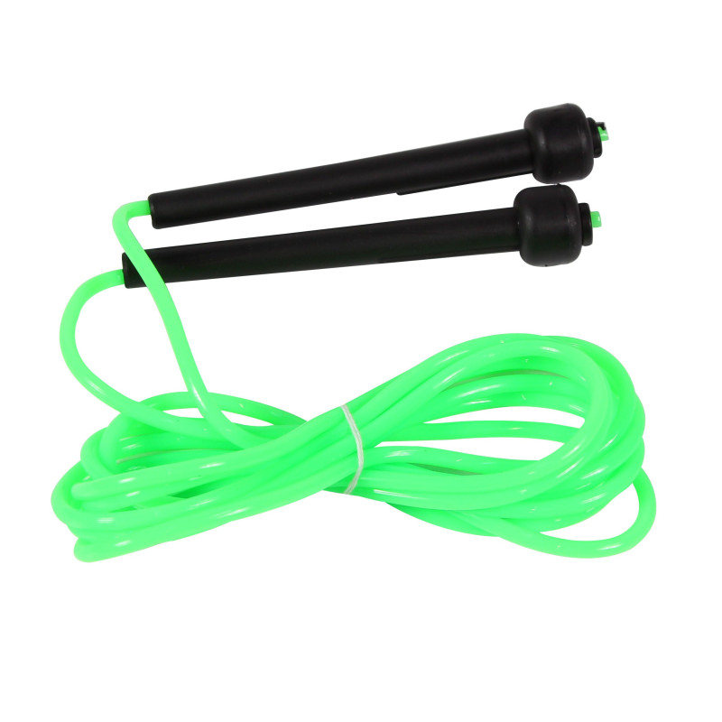 Coarda pentru sarituri Qizo HKJR125, PVC, verde, 3 m Coarda pentru sarituri Qizo HKJR125, PVC, verde, 3 m