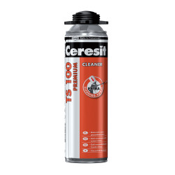 Agent de curatare spuma poliuretanica neintarita, Ceresit TS 100 Premium Cleaner, 500 ml