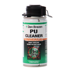 Agent de curatare spuma poliuretanica neintarita, Den Braven PU Cleaner Universal, 150 ml