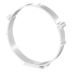 Colier fixare, pentru ventilatie, Vents, PVC, D 125 mm