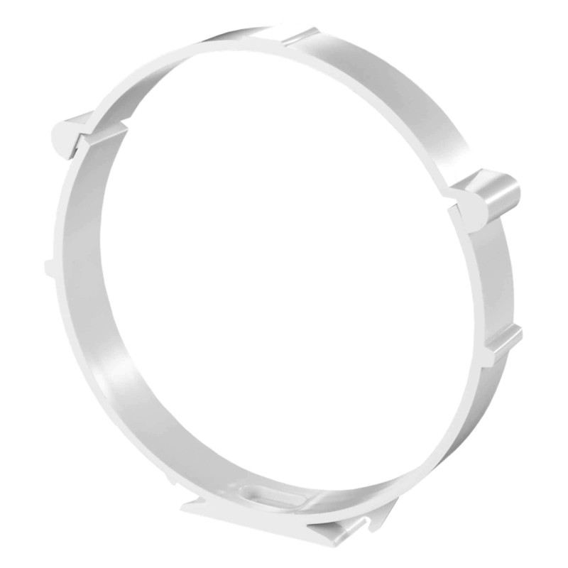 Colier fixare, pentru ventilatie, Vents, PVC, D 125 mm