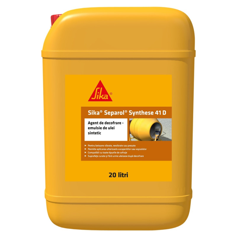 Agent pentru decofrare Sika Separol Synthese-41 D, 20 L Agent pentru decofrare Sika Separol Synthese-41 D, 20 L
