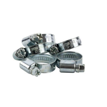 Colier otel galvanizat, pentru furtun, 12 - 20 mm, latime 9 mm