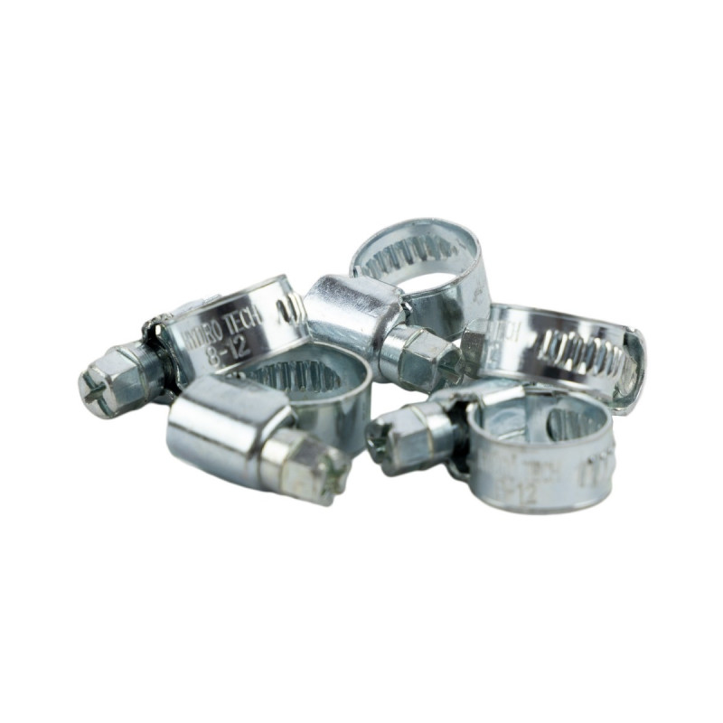 Colier otel galvanizat, pentru furtun, 8 - 12 mm, latime 9 mm