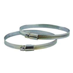 Colier otel galvanizat, pentru furtun, 80 - 100 mm, latime 9 mm