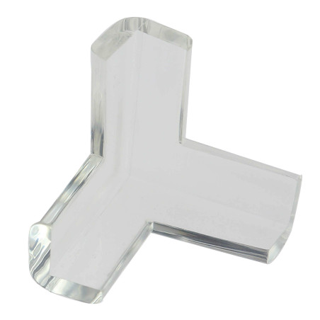 Coltar protector din PVC 288, transparent, grosime 3 mm, 4 bucati / set