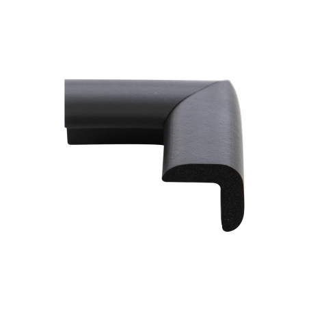 Coltar protector din spuma de cauciuc AC-72, subtire, negru, grosime 6 mm