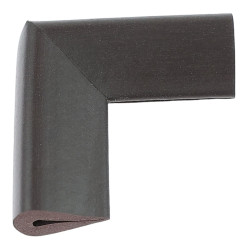 Coltar protector muchii din spuma de cauciuc AC-153, maro, grosime 5 mm