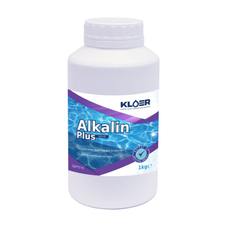 Alkalin plus, solid, Kloer, pentru apa piscina, 1 kg
