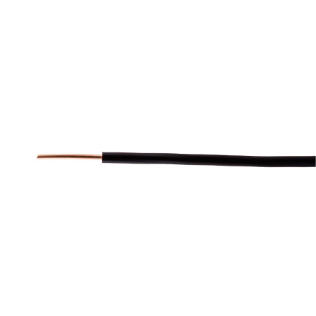 Conductor electric FY / H07V-U 2.5 mmp negru, cupru