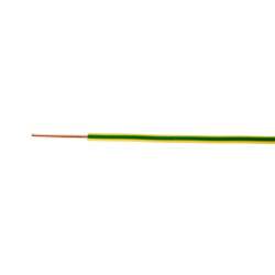 Conductor electric FY / H07V-U 2.5 mmp verde - galben, cupru