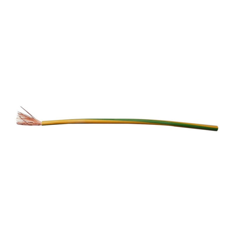 Conductor electric MYF / H07V-K 1.5 mmp verde - galben, cupru