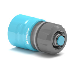 Conector furtun Cell Fast  50-620, cu Aquastop, plastic, 1/2 inch