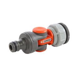 Conector furtun Gardena 02999-20, unghiular, plastic, 3/4 - 1 inch