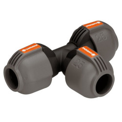 Conector T Gardena 02771-20, pentru conducta, 1 inch