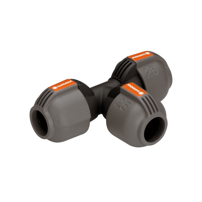 Conector T Gardena 02771-20, pentru conducta, 1 inch