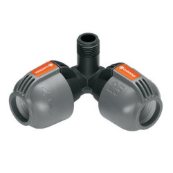 Conector unghiular Gardena 02782-20, filet exterior, plastic, 25 mm x 1/2 inch