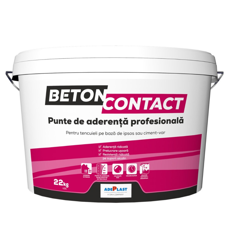 Amorsa pentru betoane si mortare, Adeplast Betoncontact, 22 kg