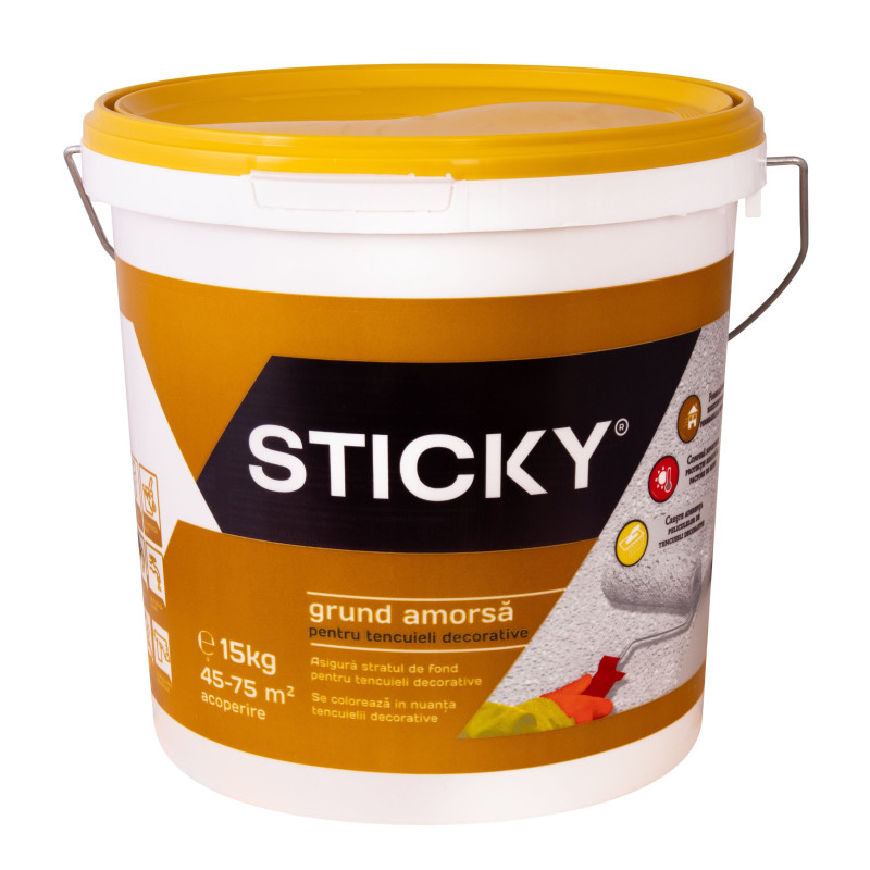 Amorsa pentru tencuiala decorativa Sticky, interior / exterior, 15 kg