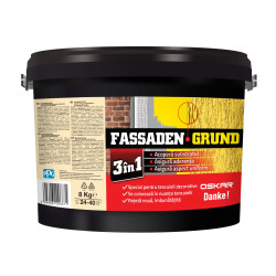 Amorsa pentru tencuieli decorative Oskar Fassaden Grund, interior / exterior, 8 kg
