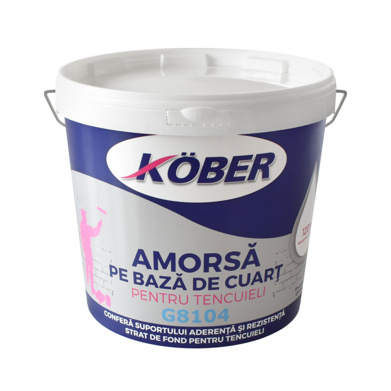 Amorsa perete Kober G8104, interior / exterior, 25 kg