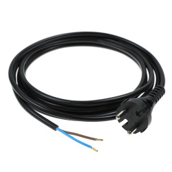 Cordon alimentare cu fisa 70552, 5 m, H07RN-F 2 x 1 mmp