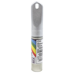 Corector auto Colormix Stift Diamond Silver, pentru intretinere caroserie, argintiu, 12.5 ml