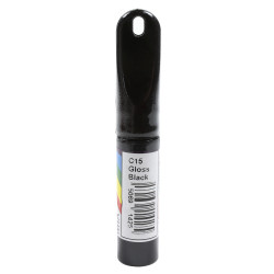 Corector auto Colormix Stift Gloss Black, pentru intretinere caroserie, negru lucios, 12.5 ml
