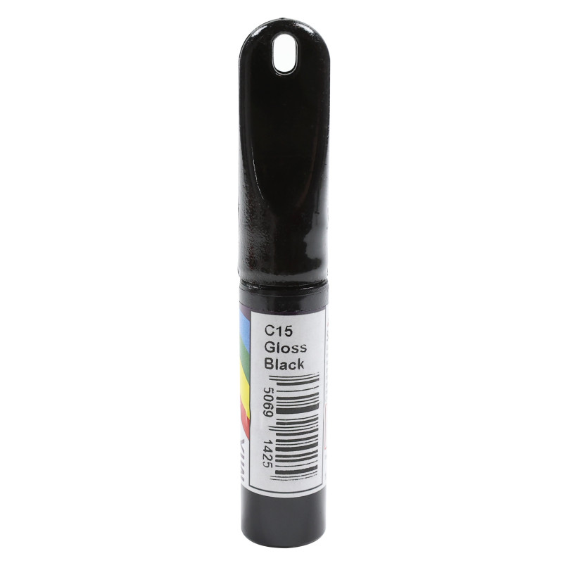 Corector auto Colormix Stift Gloss Black, pentru intretinere caroserie, negru lucios, 12.5 ml