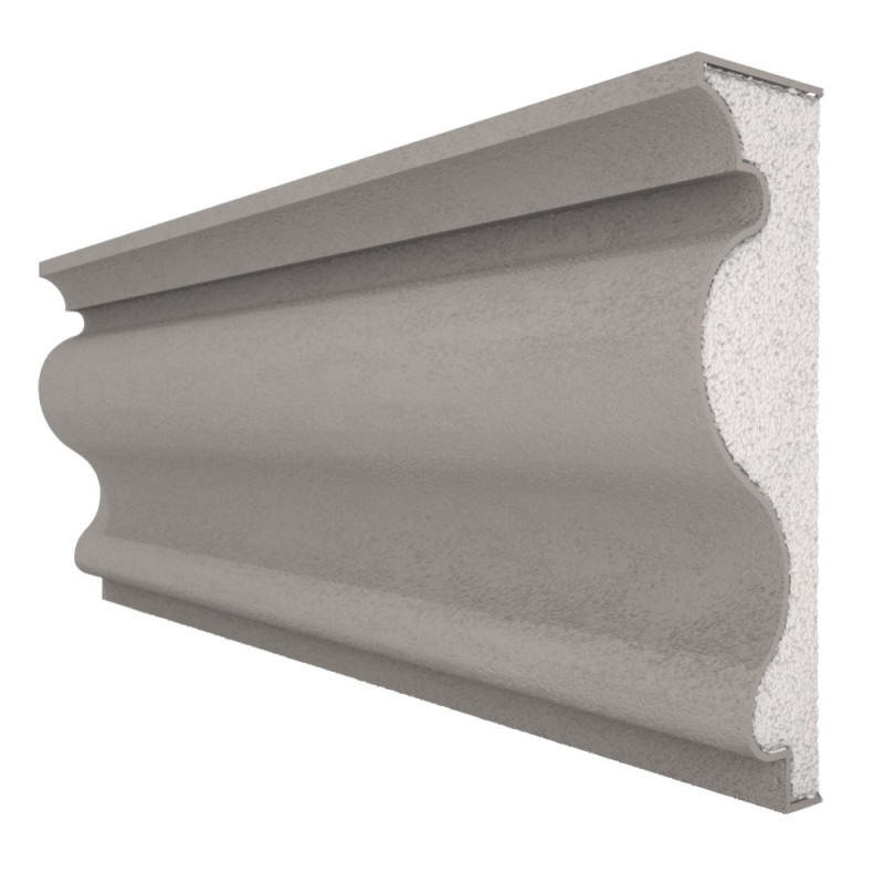 Cornisa decorativa, polistiren expandat, NC103, 200 x 19 x 5 cm