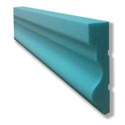 Cornisa decorativa, polistiren extrudat, NCE101, 120 x 17 x 4 cm