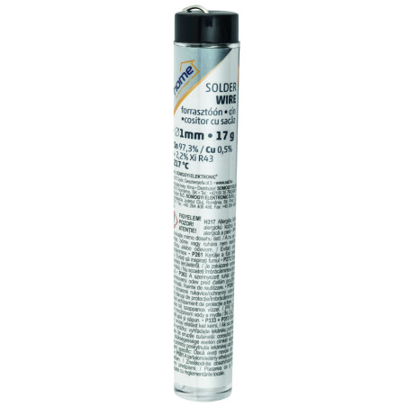 Cositor cu sacaz de lipit Home SWCU 1/17, 1 mm, 17 g, dozator tip stilou