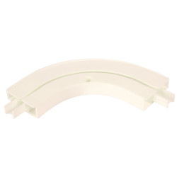 Cot BM1 pentru sina, PVC, alb