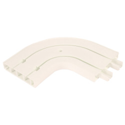 Cot BM2 pentru sina, PVC, alb