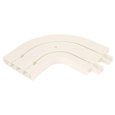 Cot BM2 pentru sina, PVC, alb