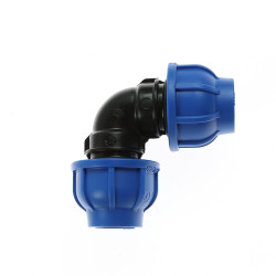 Cot compresiune PEHD, D 32 mm, 90 grade