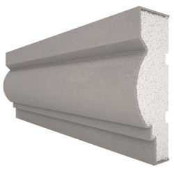 Ancadrament ferestre decorativ polistiren EPS NA118, 2000 x 120 x 40 mm