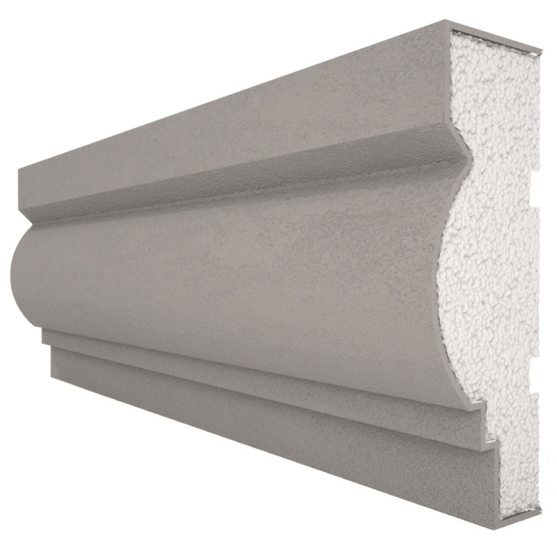 Ancadrament ferestre decorativ polistiren EPS NA118, 2000 x 120 x 40 mm