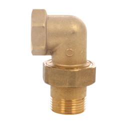 Cot cu racord olandez A98FF, alama, FI-FE, 1"