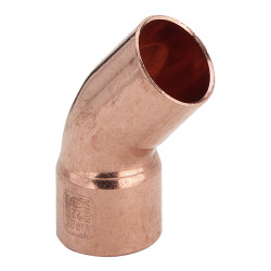 Cot cupru, interior-exterior, D 15 mm, 45 grade, 5040