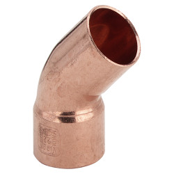 Cot cupru, interior-exterior, D 18 mm, 45 grade, 5040
