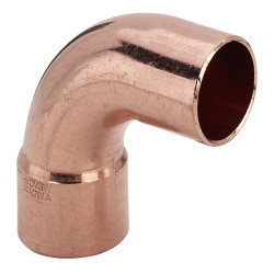Cot cupru, interior-exterior, D 18 mm, 90 grade, 5001