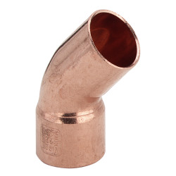 Cot cupru, interior-exterior, D 22 mm, 45 grade, 5040