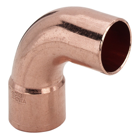 Cot cupru, interior-interior, D 22 mm, 90 grade, Viega 5090